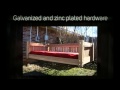 TMP Outdoor Furniture Victorian Red Cedar Daybed Swing TMP Outdoor Furniture Victorian Red Cedar Daybed Swing