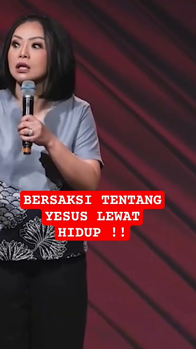 Bersaksi tentang Yesus lewat hidup#pdthennykristianus#firmantuhansaatteduhhariini#storyrohanikristen