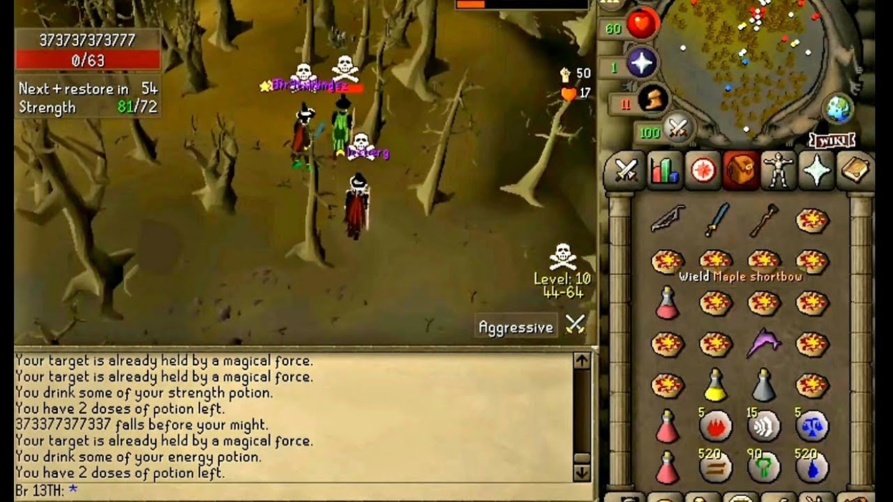 BLACK RAIN- Osrs f2p multi pking with an attitude ft- ATLAS, Ph, Berserk, Vision and Demolition💀🤡