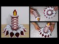 DIY candele decoration Ideas/Christmas decoration/DIY foam sheet Crafts ideas/ Decorazioni natalizie