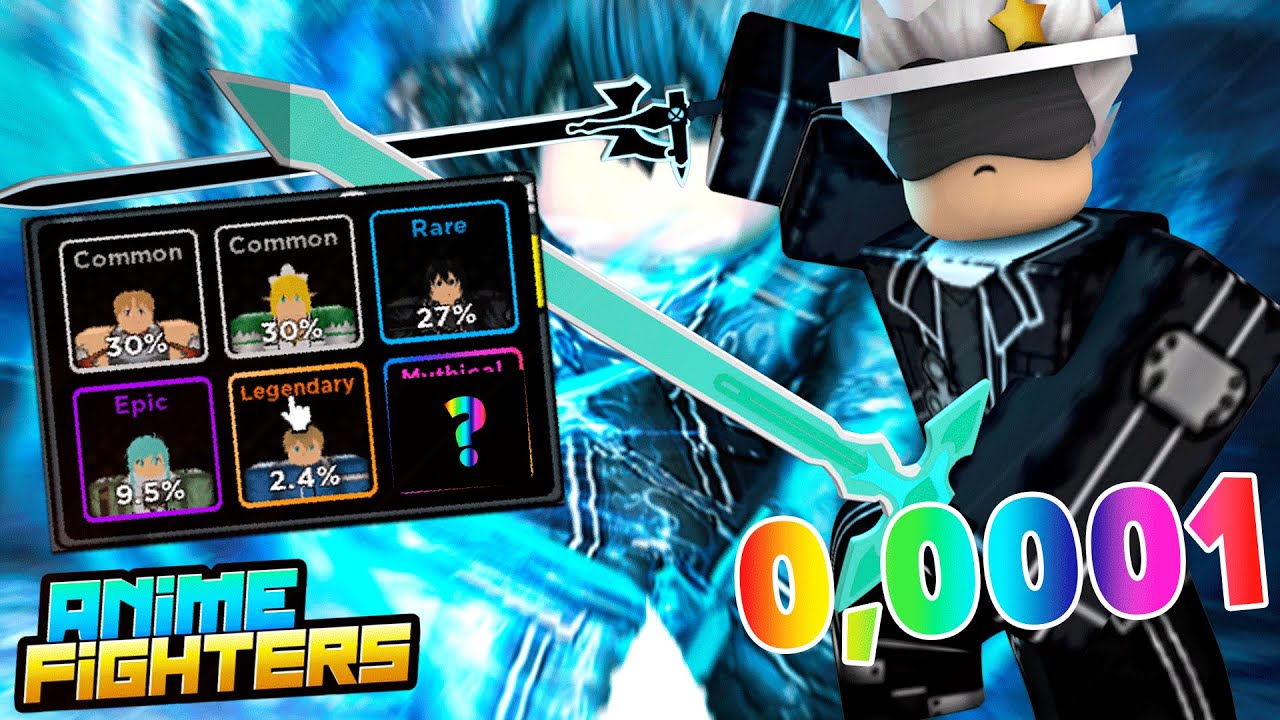 SWORD ART ONLINE NO ANIME FIGHTERS ATUALIZAÇÃO! - ROBLOX 