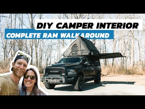 DIY Camper Interior Complete Ram Walkaround - Mountain State Oveland