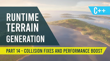 Unreal Engine 5 - Runtime Terrain Generation #14 - Collision Fixes and Performance Boost