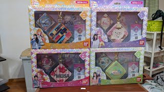 アイカツプラネット！スイングコレクションポーチセット本谷 栞ver./栗六 杏ver./陽 明咲ver./糸井紗良ver.&ミラーイン☆4ポケットバインダーを購入してみた