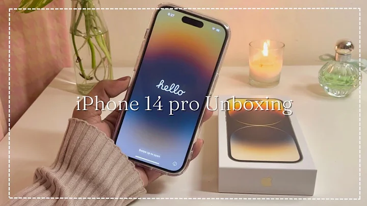IPHONE 14 PRO GOLD 🌟 AESTHETIC UNBOXING 🍎 ASMR + Spigen Accessories | INDIA | 4K