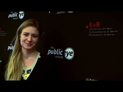 Julia Jentsch asks for support for the Public Eye ...