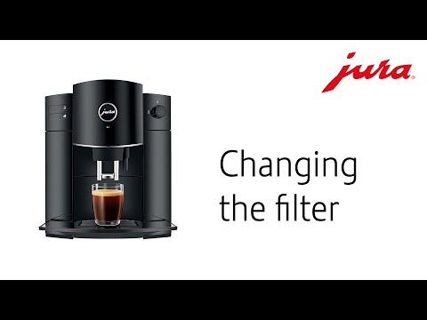 JURA D4 - Changing the filter