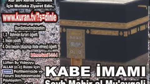 Bakara Suresi [TAMAMI] - Kabe imamı Şeyh Mahir al-Mu'ayqali