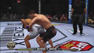 UFC Undisputed 2010 - Double German Suplex to TKO screenshot 5