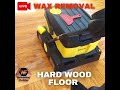 Hard Wood Floor wax removal - Westfield NJ