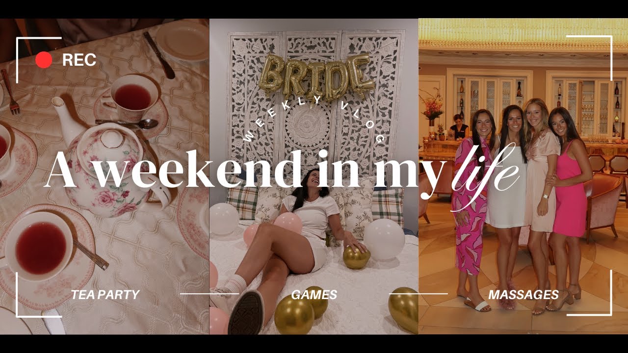 a weekend in my life | my sister's bachelorette in Charleston - YouTube
