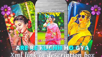 ARE ARE KUCH HO GAYA XML FILE HINDI XML FILE OLD HINDI XML FILE 🔰 ALIGHT MOTION VIDEO XML