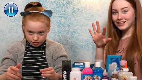 Pause Slime Challenge || Pause Challenge *Slime Switch Up | Sis V’s Sis | RUBY AND RAYLEE