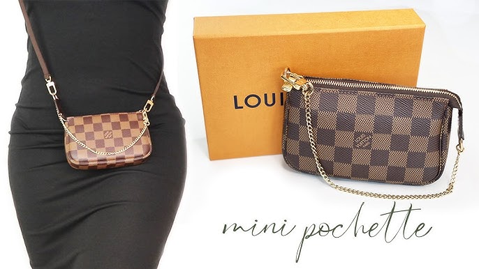 Louis Vuitton Damier Ebene Pochette Accessoires Bag – I MISS YOU