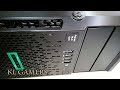 Hewlett packard enterprise hpe hp proliant ml30 gen9 server assemble hard drives