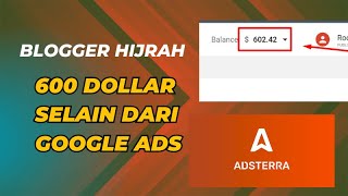 BLOGER PEMULA HARUS TAHU !! cara DAPAT UANG dari blog google adsense