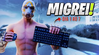 MIGREI PRO MOUSE E TECLADO!! MINHA EVOLUÇÃO EM 7 DIAS ️