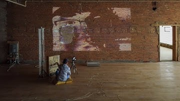 Benton C Bainbridge video synth session @FEEDart