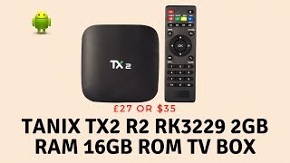 TANIX TX2 R2 RK3229 2GB RAM 16GB ROM TV Box screenshot 2
