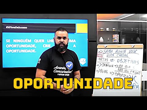 CRIE A SUA OPORTUNIDADE
