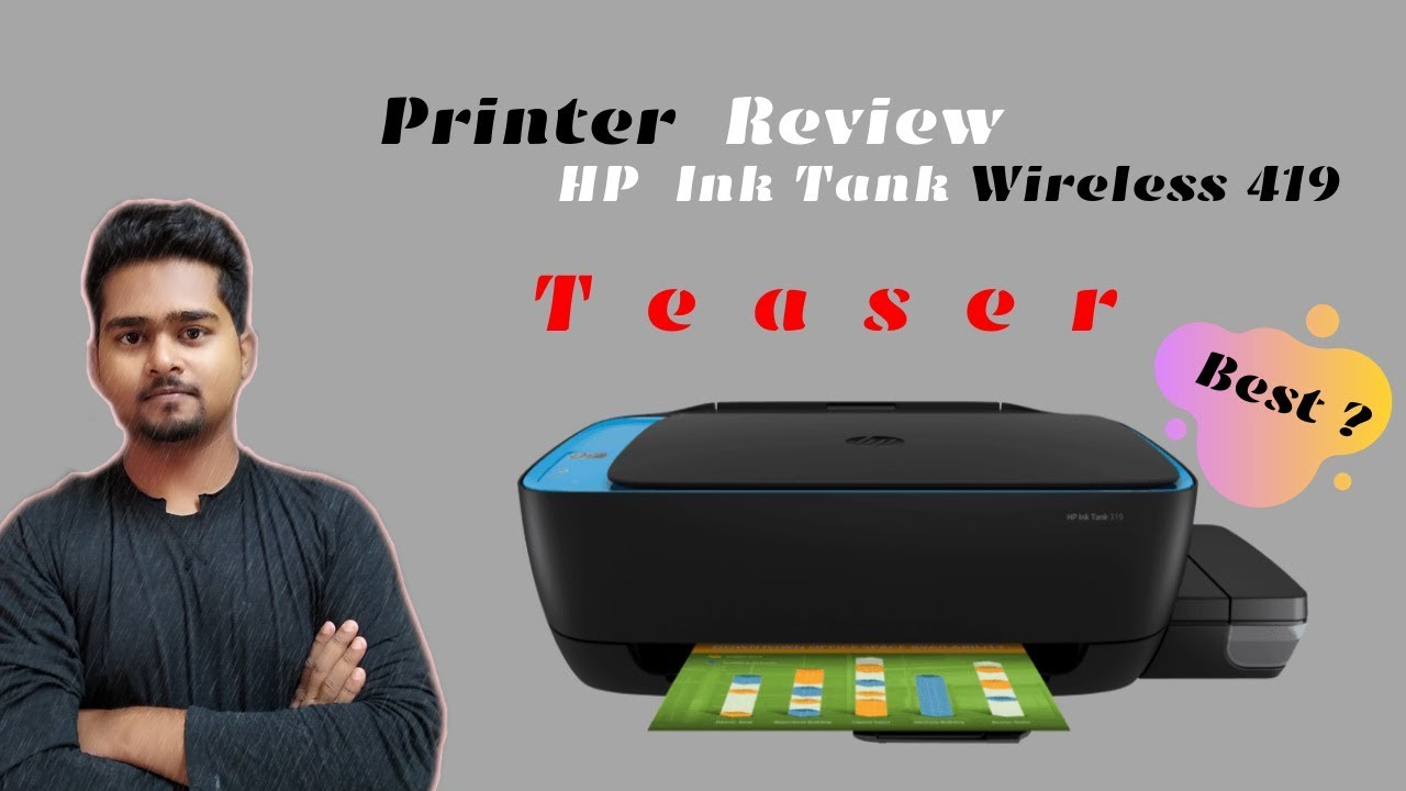 hp 419 printer review