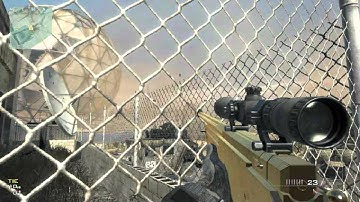 QUICK SCOPE THROUGH WALL ON MW3 (BEAST)!!!!!