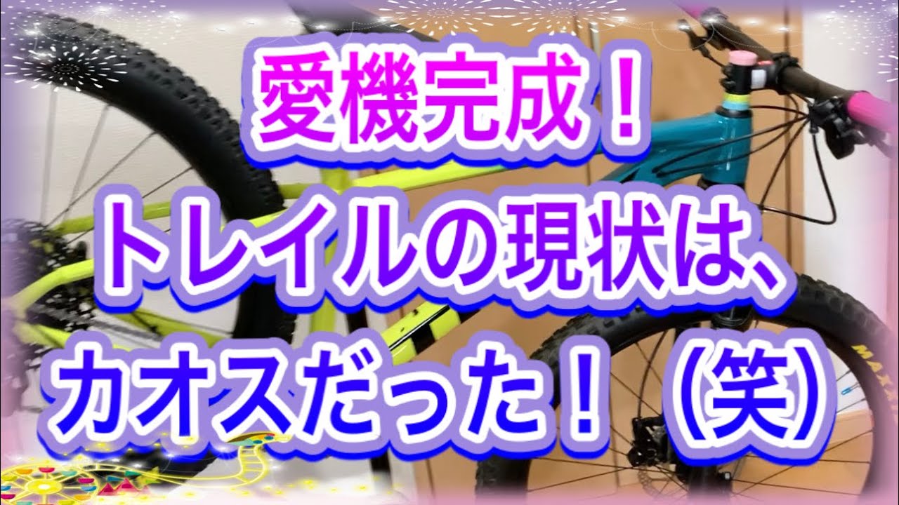 愛機、「TREK x-caliber9」カスタム完了！
