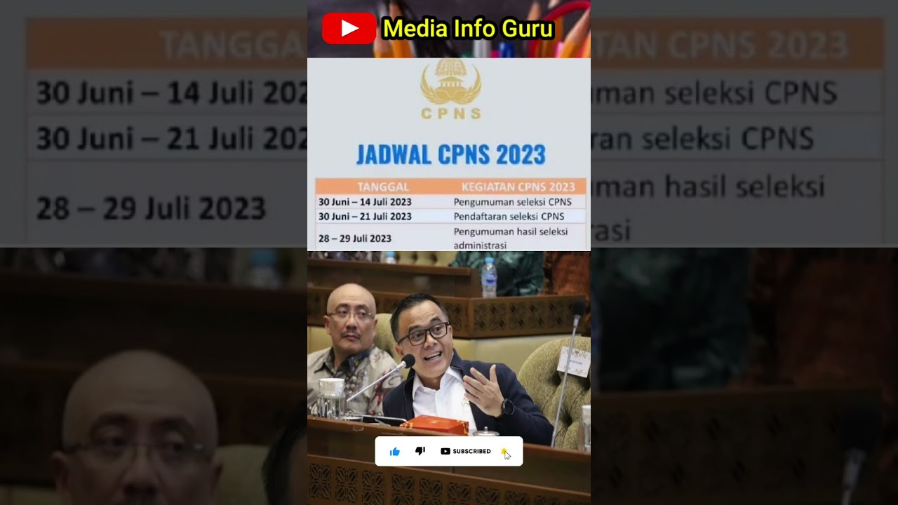JADWAL CPNS 2023 