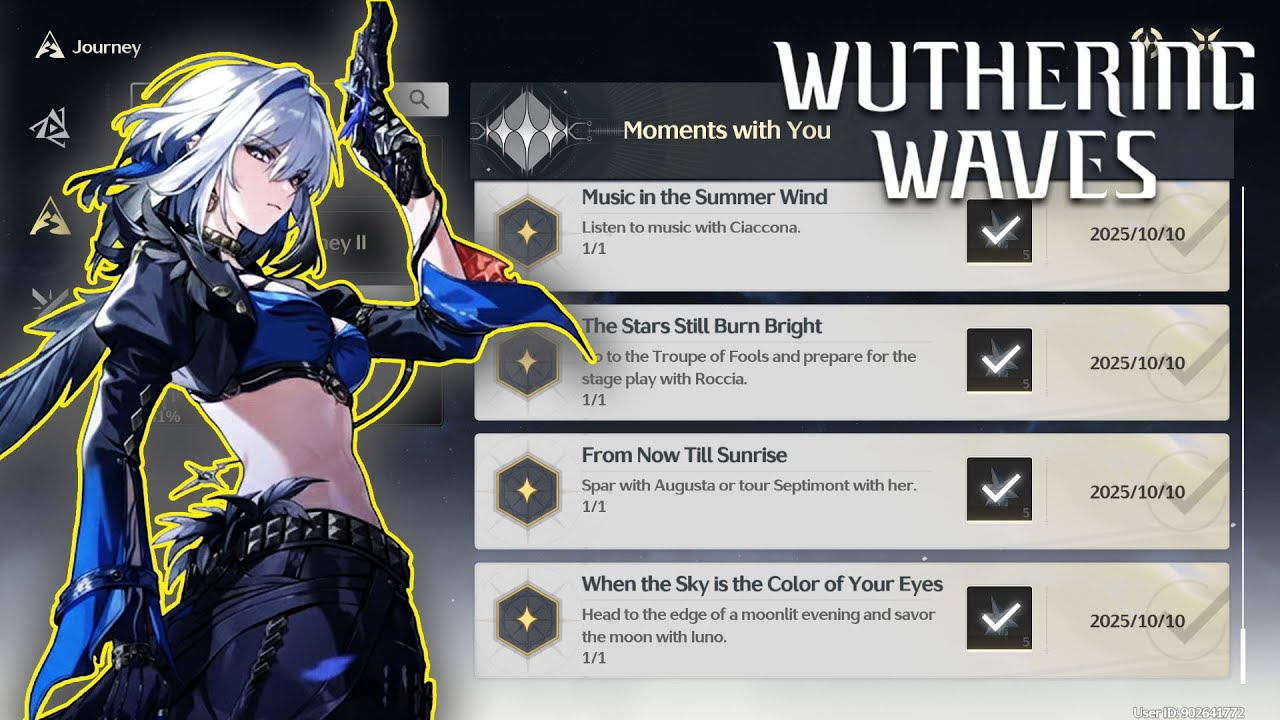 Wuthering Waves 2.7 All Hidden Trophy Achievement - YouTube