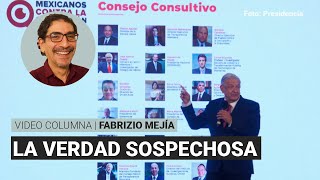 La verdad sospechosa, por Fabrizio Mejía | Video columna