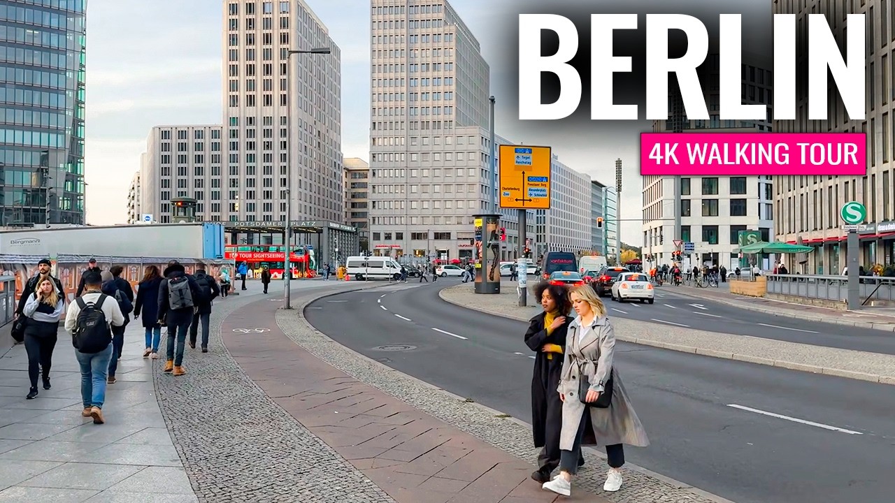 БЕРЛИН, Германия 🇩🇪 Лучшая столица Европы? | Пешеходная экскурсия в 4K