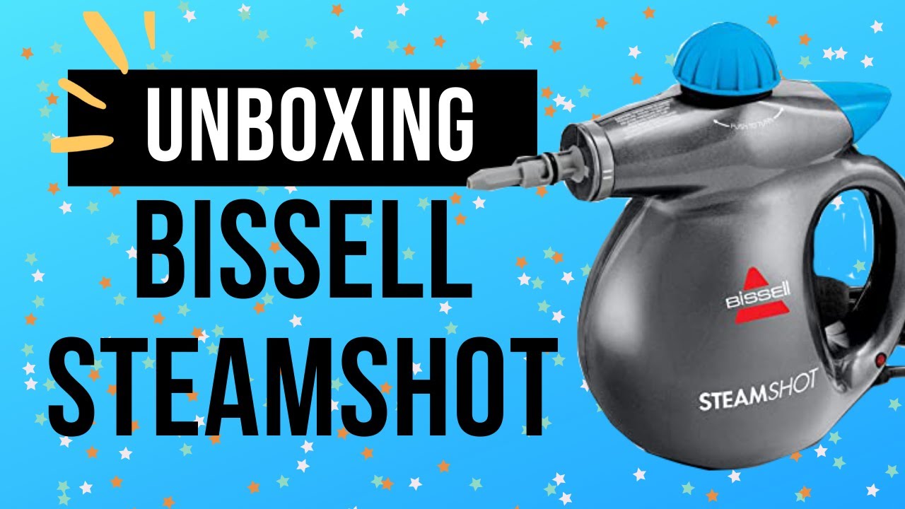Bissell SteamShot Handheld Steam Cleaner Will this be my favorite? YouTube