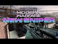 FIRST TIME USING THE NEW SNIPER ON MODERN WARFARE!