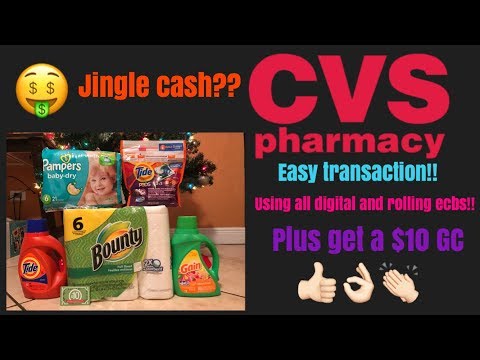 Cvs Transaction Getting $10 GC. Cheap Items Using Digital Coupons !! 11/30/17