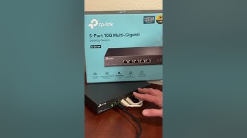 FINALLY! 10GbE FANLESS Switch!  TP-Link TL-SX105 5 Port 10G Switch!