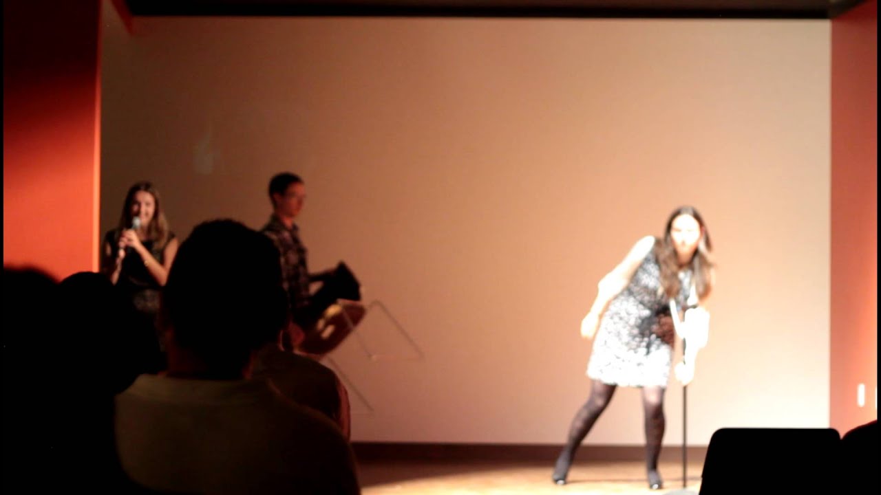 Polish violin performance and "Gde-to na belom svete" guitar song at Troika Release 2012