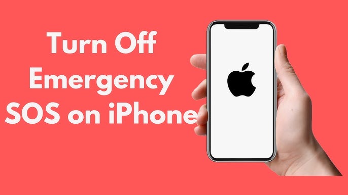 How to turn off SOS on iPhone