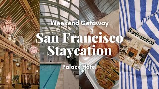 California Staycation | Palace Hotel Garden Court | Weekend Getaway Vlog