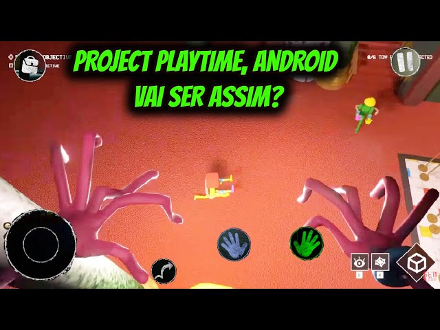 SAIU PROJECT PLAYTIME ANDROID VAI SER ASSIM?-NOVA GAMEPLAY PARTE 2 