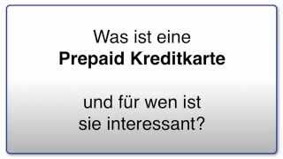 Was ist eine Prepaid  Kreditkarte - Kreditkartenvergleich