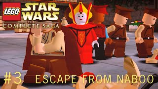 LEGO Star Wars: The Complete Saga - Gameplay Walkthrough - ESCAPE FROM NABOO screenshot 1