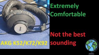 AKG K52 Review after 1 yrs+ usage: Comfortable at the cost of sound quality - Global Review