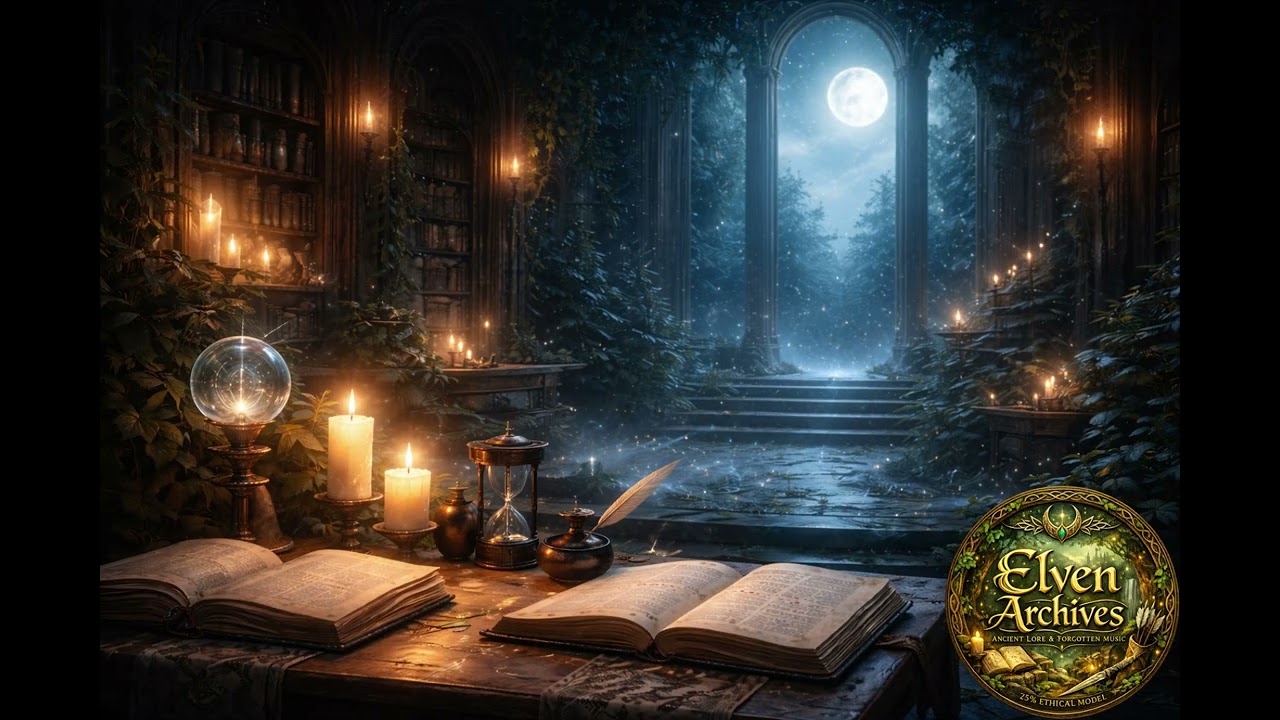 📜 Forbidden Elven Sleep Scrolls — Midnight Ember Codex — Elven Archives