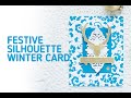 Altenew: Winter Holiday Card in Non-Trational Color