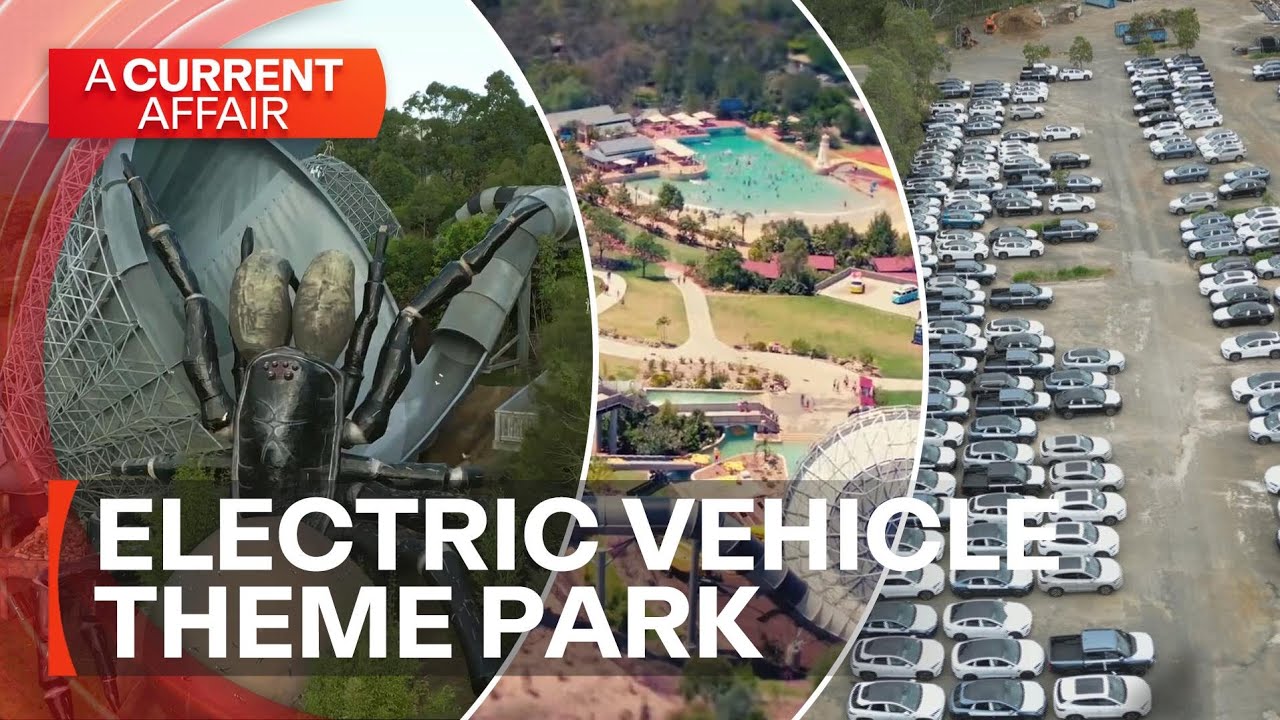 Car park full of brand new electric vehicles is sparking outrage | A Current Affair