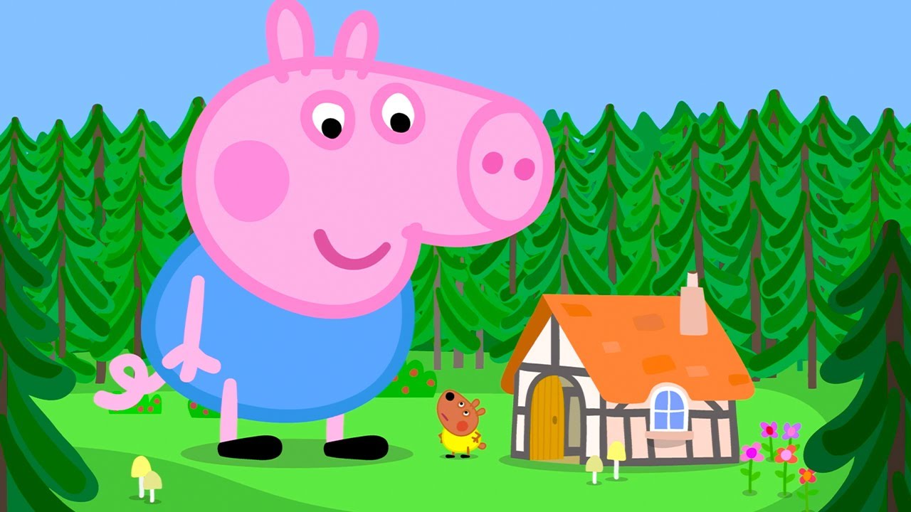 Giant George Pig 🌳  Peppa Pig Official Full Episodes 