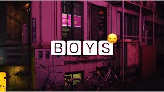boys - Charli XCX | lyrics