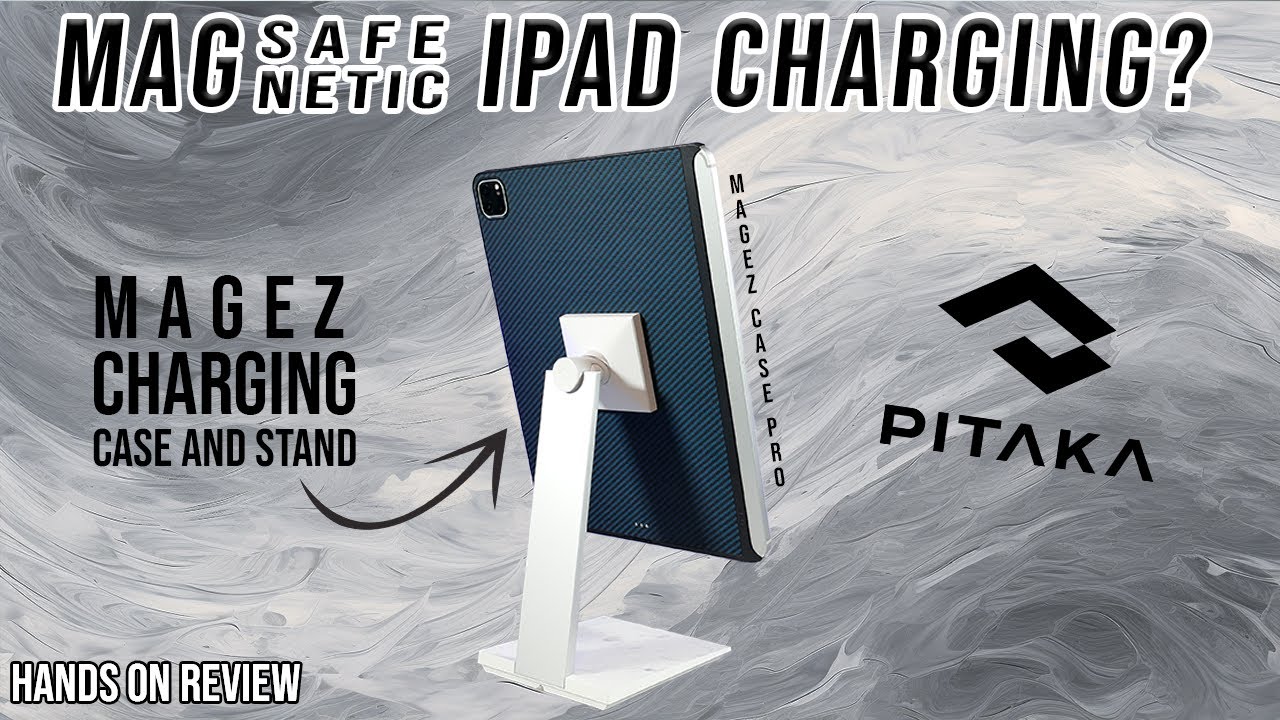 Magnetic iPad Charging? | Pitaka's MagSafe Like Charging Case
