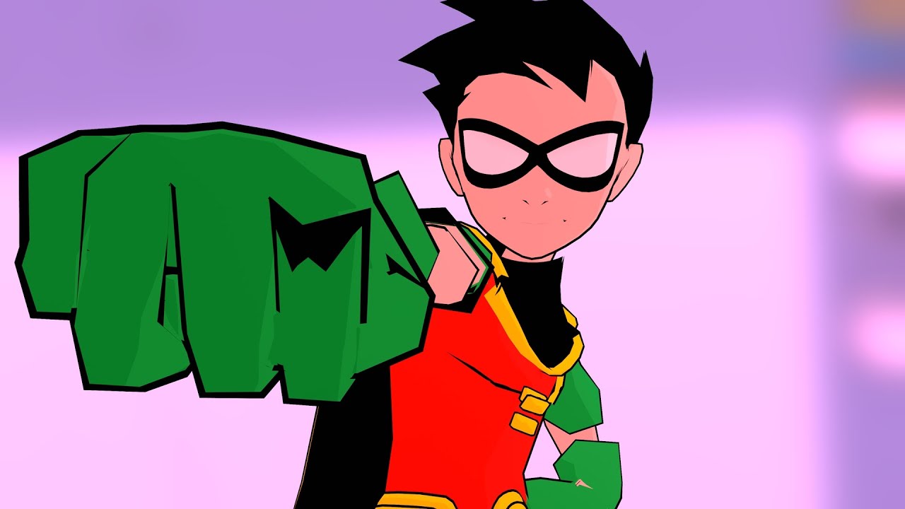 Robin Saves the world by Crashing out - YouTube