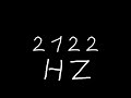 2122 Hz Sound: Pure Tone and Audio Waves 🎶